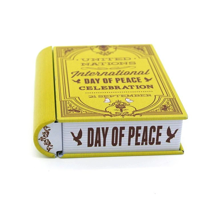 Book Shaped Gift Tin Boxes Series Book Shaped Gift Tin Boxes Series