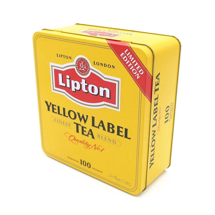 Round And Square Tea Tin Box Round And Square Tea Tin Box